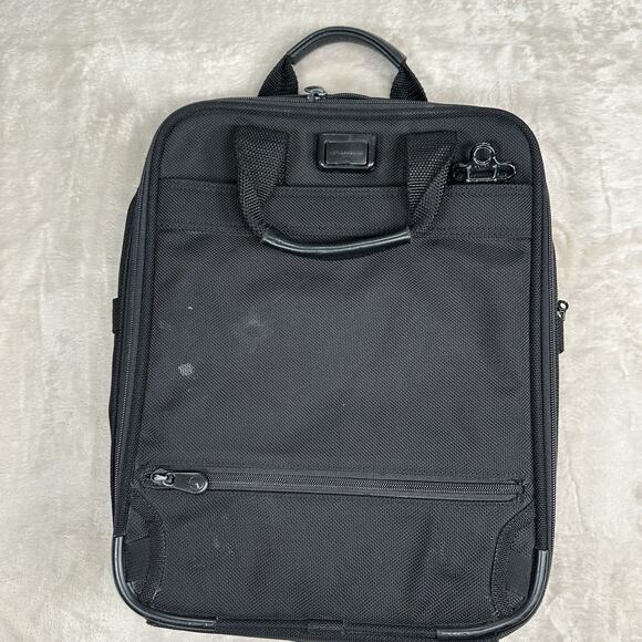 BRIGGS & RILEY Travelware Laptop Briefcase Backpack Black Durable Nylon - Picture 7 of 13
